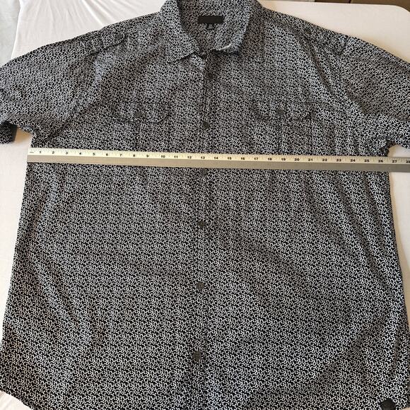 Steve's Jeans Men’s 2X Classic Short Sleeve Button Down Shirt 100% Cotton Office - Picture 6 of 9